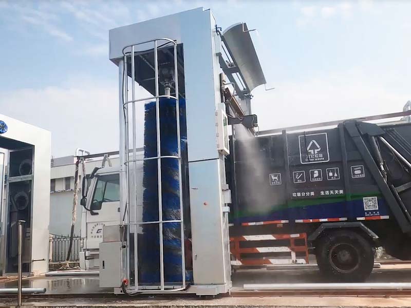 垃圾车、环卫车洗车系统定制